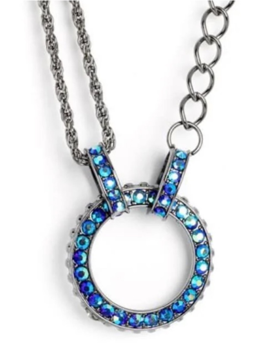 💙🪩💙 “RAZZLE DAZZLE” BLUE NECKLACE WITH MATCHING EARRINGS ~ PAPARAZZI❗️ 💙🪩💙